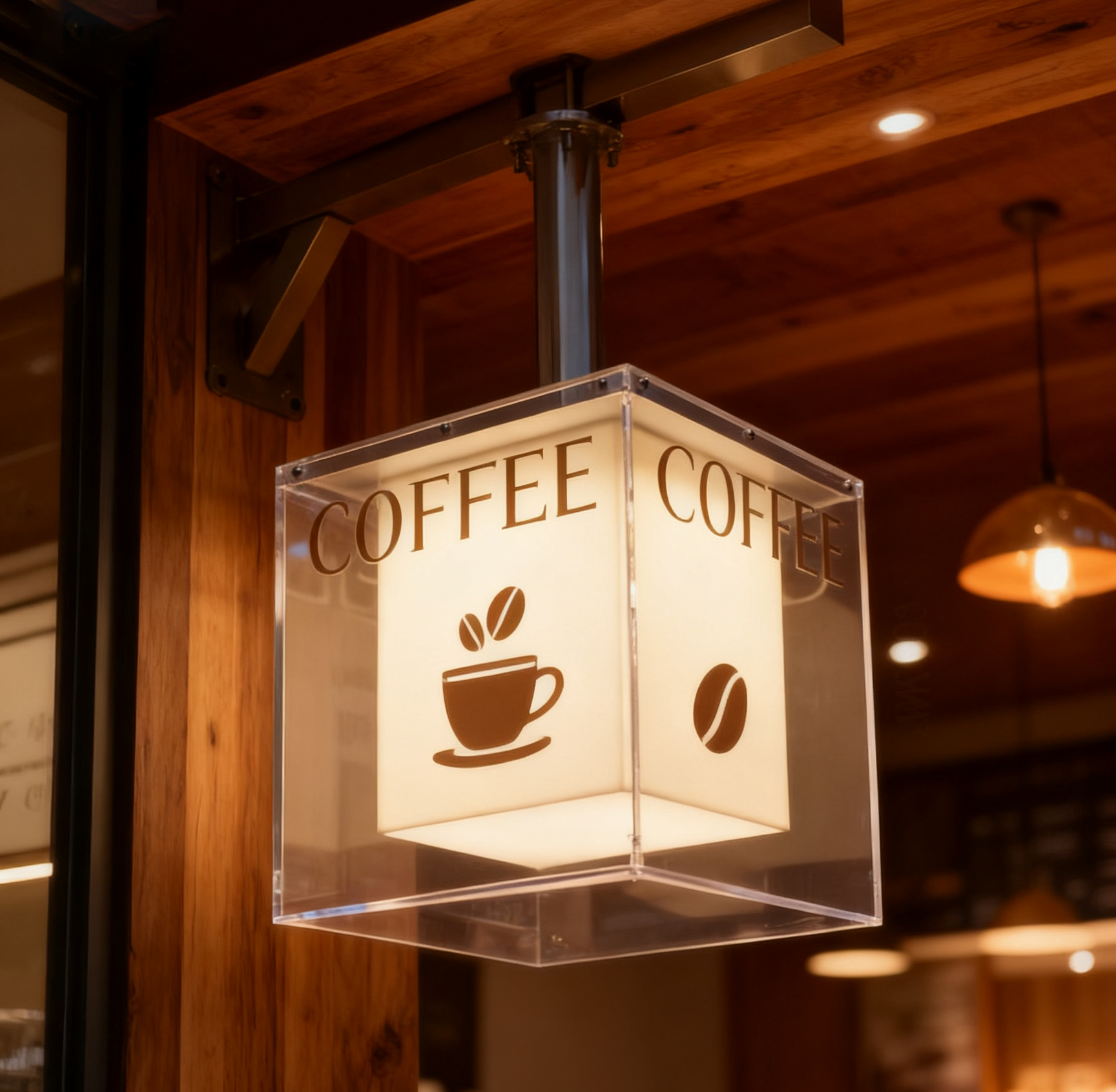 动静皆宜，光影新生：亚克力旋转灯箱，让每一秒都成为焦点